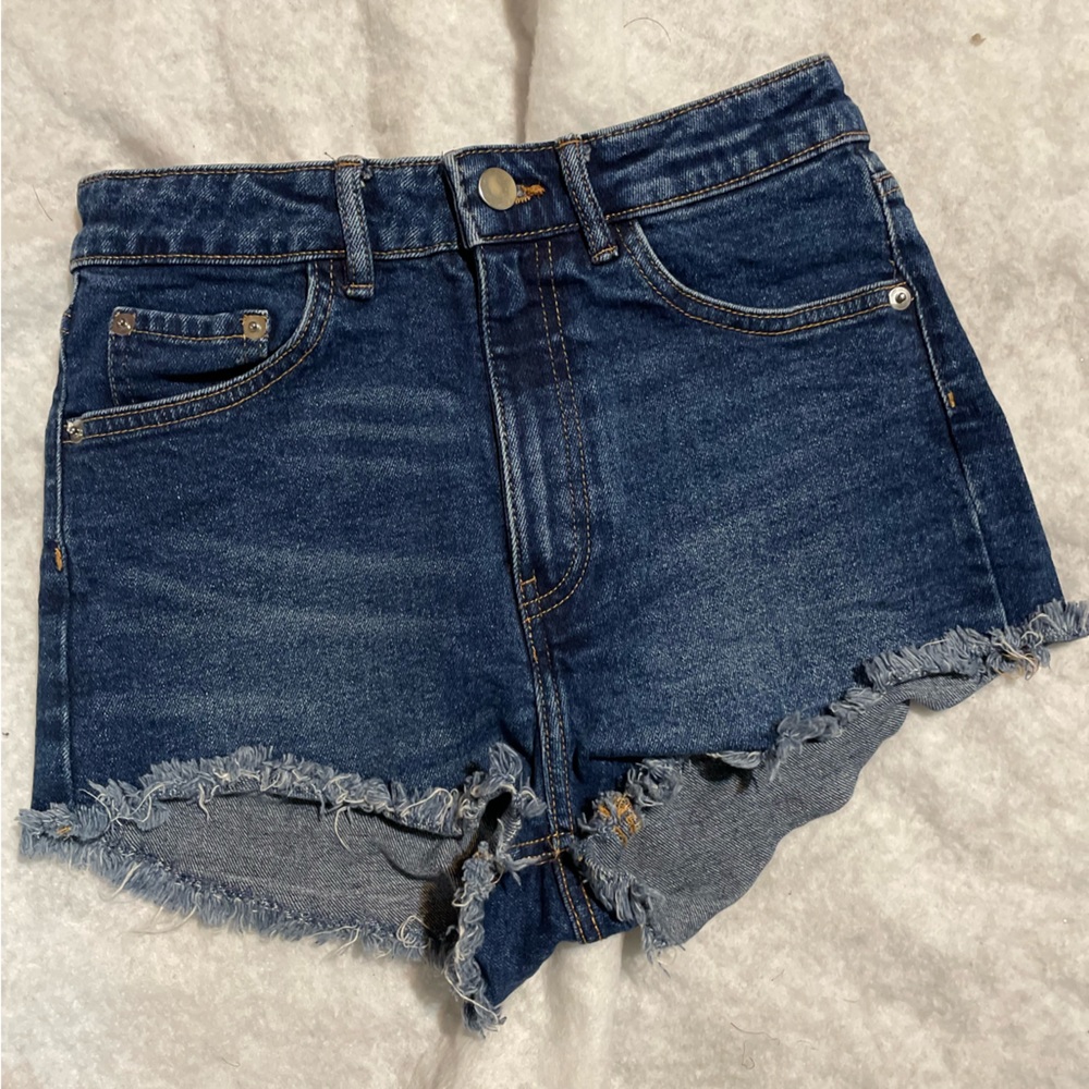 Navy blue short jeans | XS size